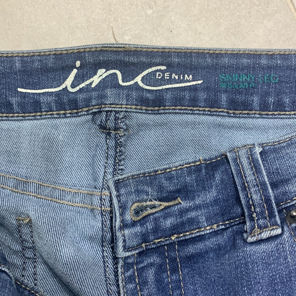 Vintage INC Denim Embroidered Jeans - Picture 8 of 9
